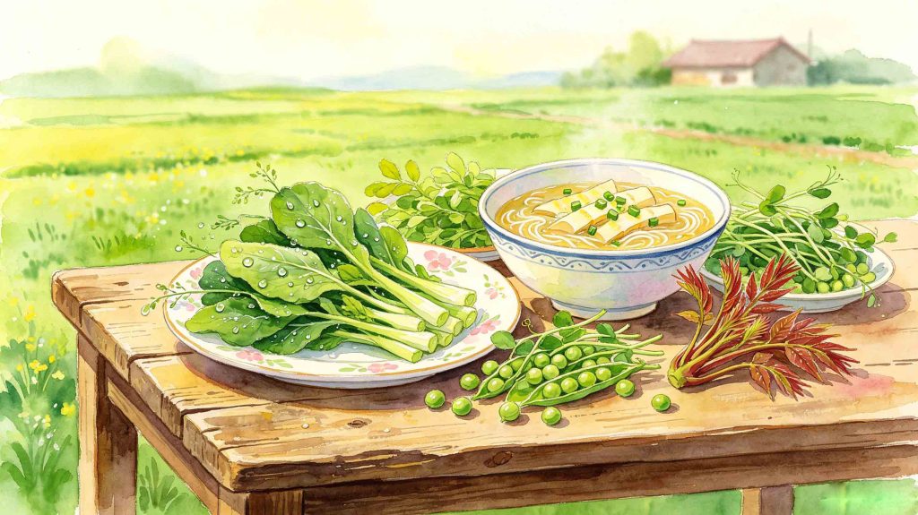 Vibrant seasonal life and cultural activities during Spring Equinox in China