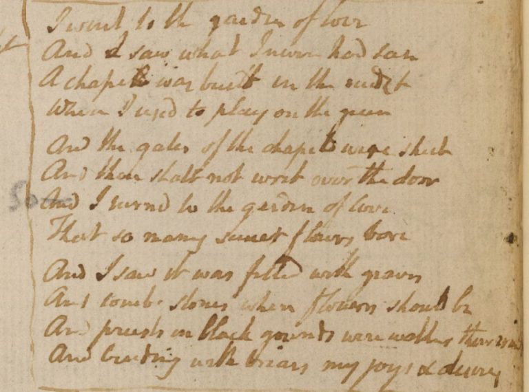 Garden notebook context for recording seasonal observations and climate limits